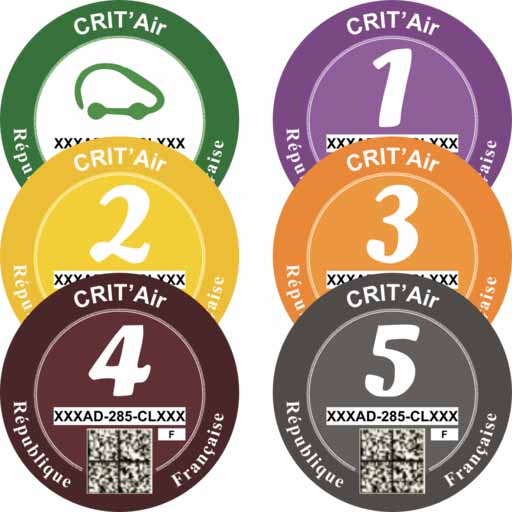 Any Experience With (france) Crit'air Stickers?